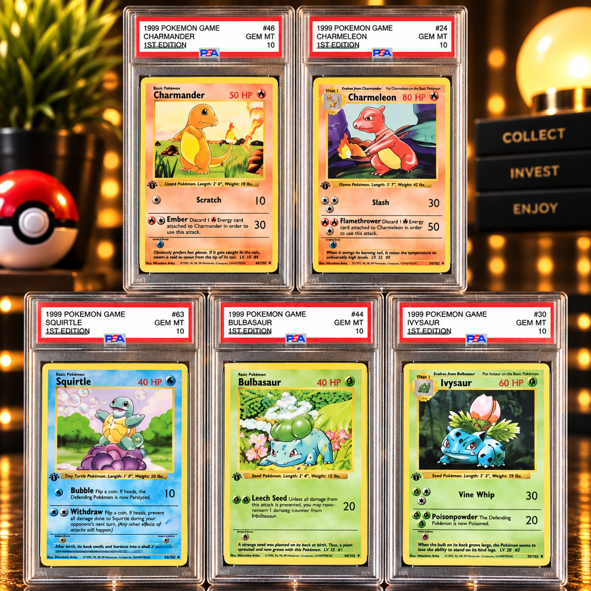 Starter TCG Gem Mint 10 Proxy Slabs