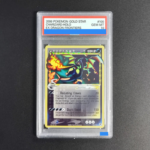 2006 Gold Star EX Dragon Frontiers Gem Mint 10 Proxy Slabs