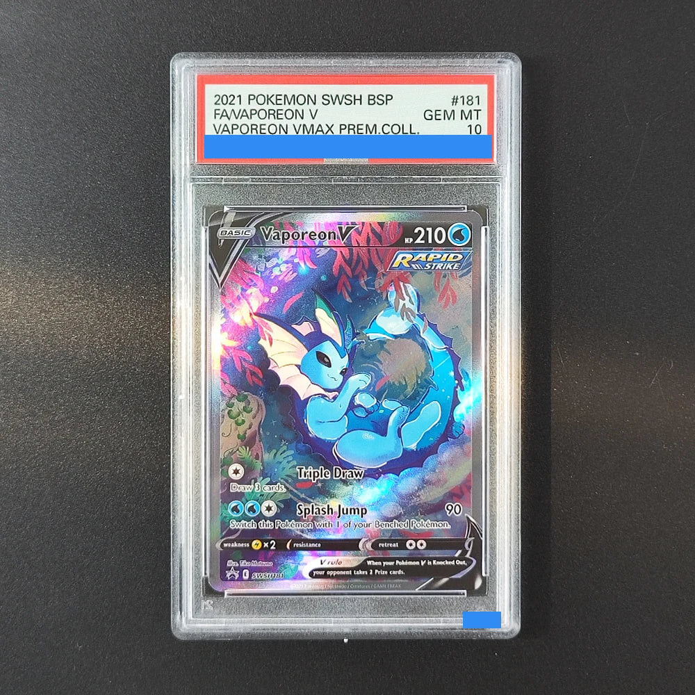 2021 SwSh Evolving Skies Eeveelution Gem Mint 10 Proxy Slabs