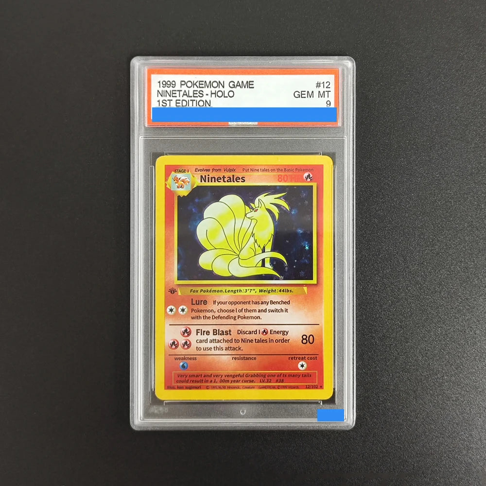 1999 1st Ed Charizard Mewtwo Gyarados Blastoise etc Gem Mt 10 proxy slab