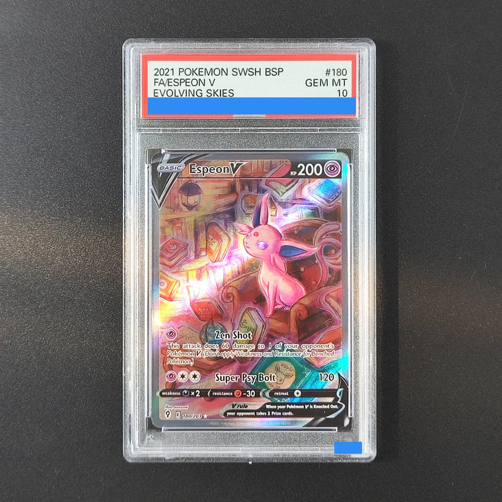 2021 SwSh Evolving Skies Eeveelution Gem Mint 10 Proxy Slabs