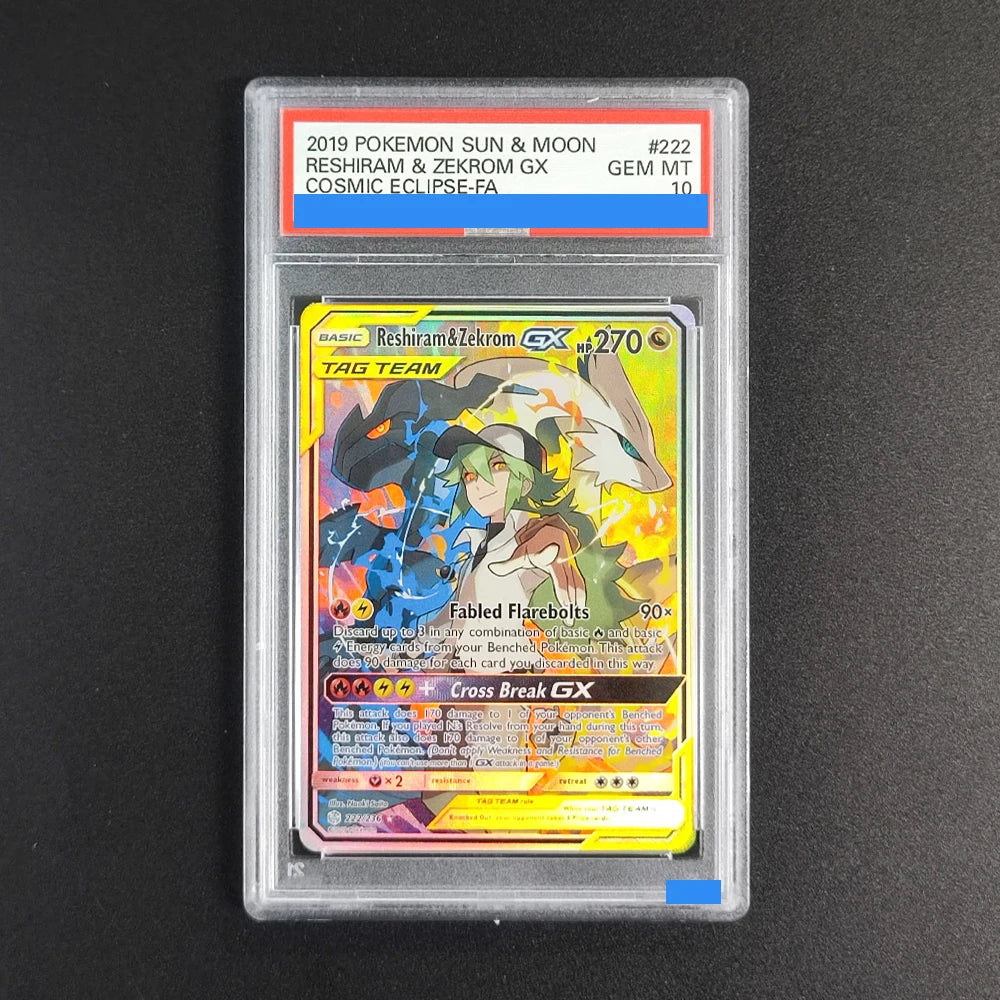 Ptcg Sun & Moon Team up  Grade Gem mt 10 Collection Card Proxy slab