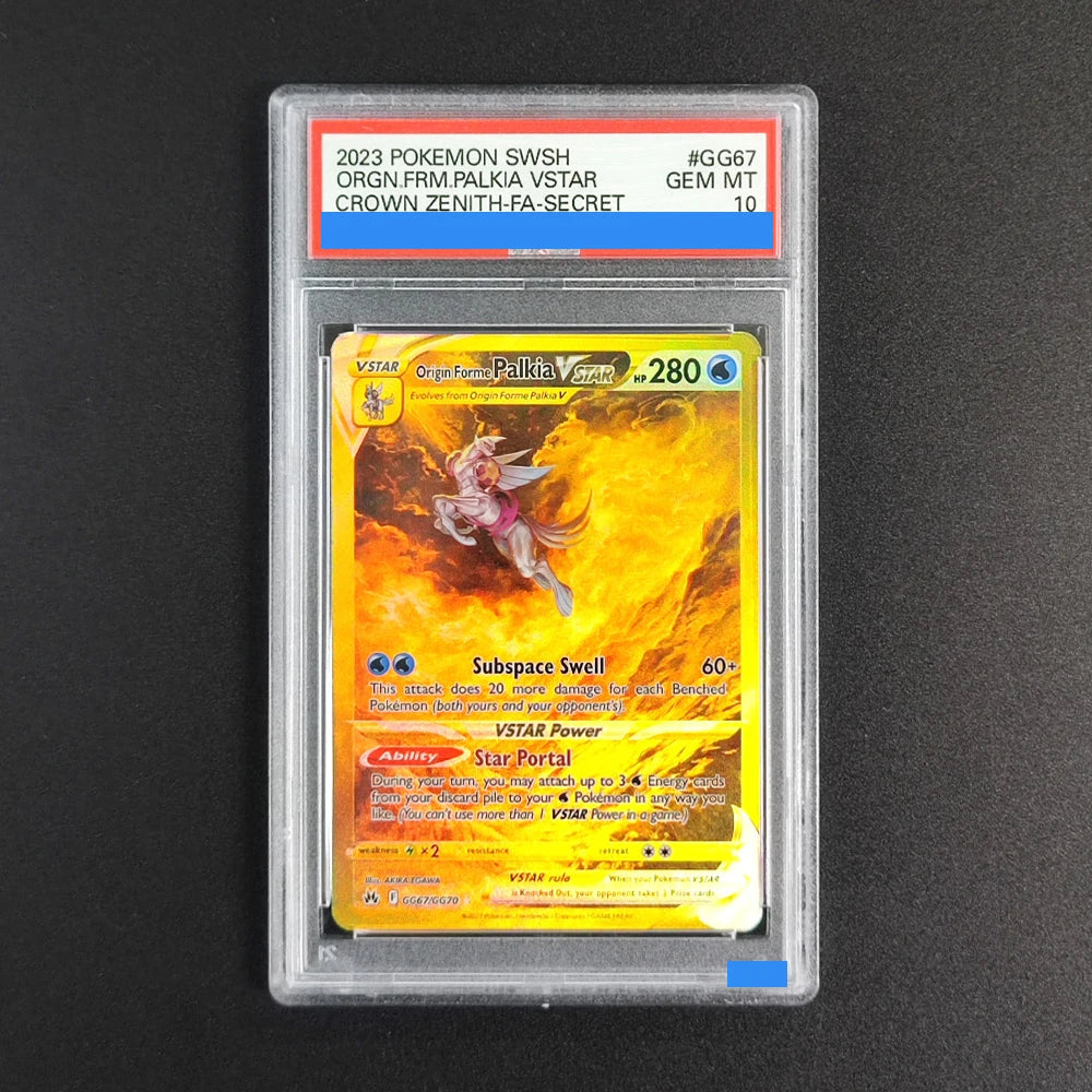 Crown Zenith Secret Rare Grade Gem mt 10 Collection Card Proxy slab
