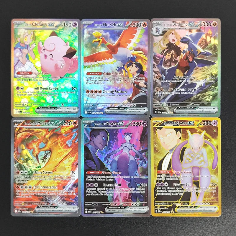 Destined Rivals Grade GEM MT 10 Collection Card Proxy slabs