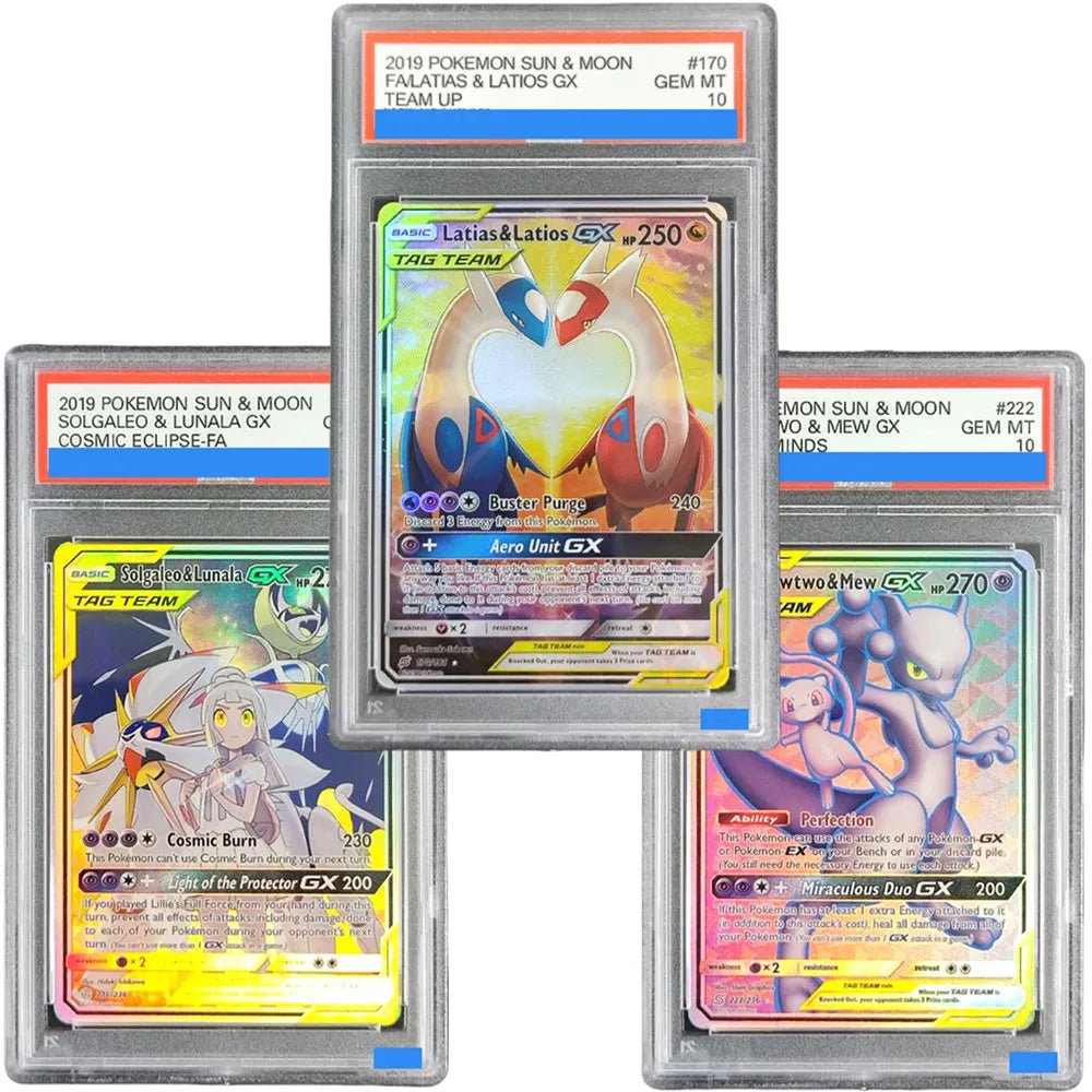 Ptcg Sun & Moon Team up  Grade Gem mt 10 Collection Card Proxy slab