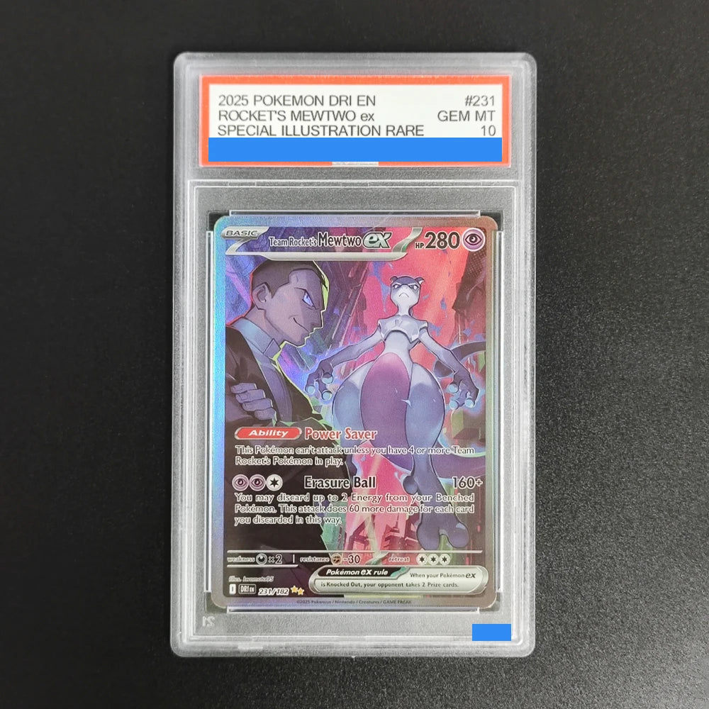 Destined Rivals Grade GEM MT 10 Collection Card Proxy slabs