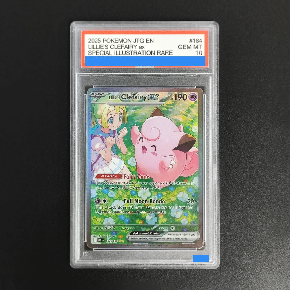 Destined Rivals Grade GEM MT 10 Collection Card Proxy slabs