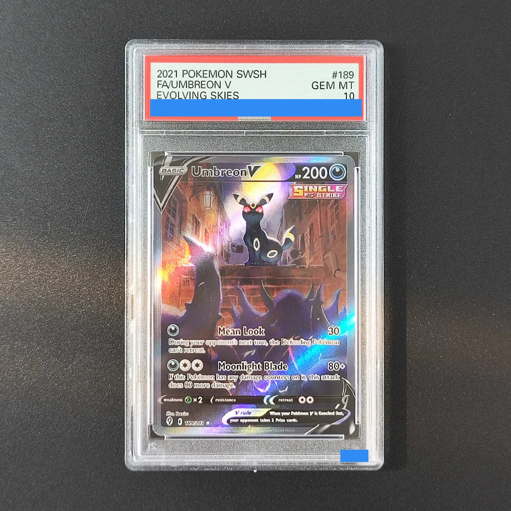 2021 SwSh Evolving Skies Eeveelution Gem Mint 10 Proxy Slabs