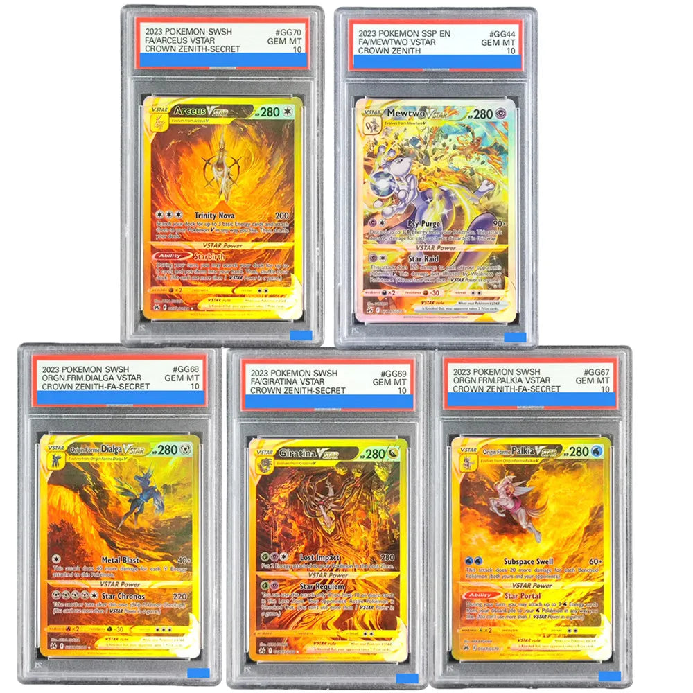 Crown Zenith Secret Rare Grade Gem mt 10 Collection Card Proxy slab