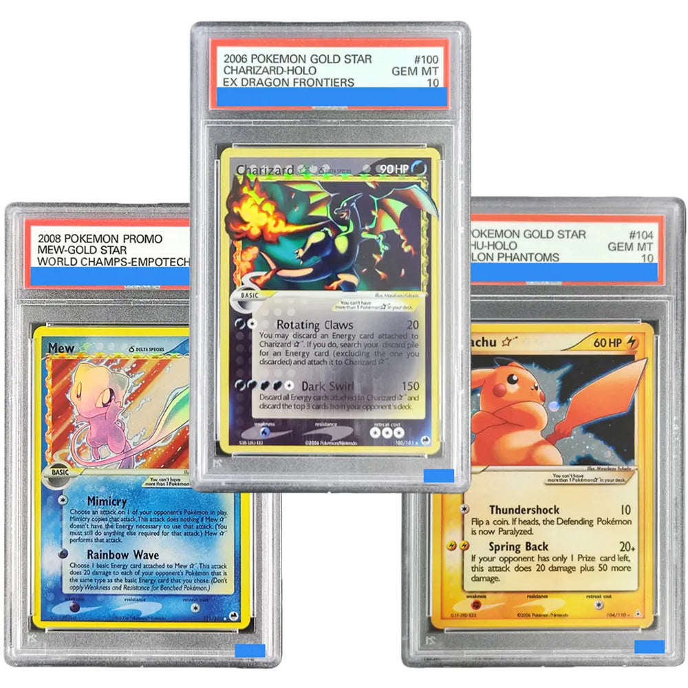 2006 Gold Star EX Dragon Frontiers Gem Mint 10 Proxy Slabs