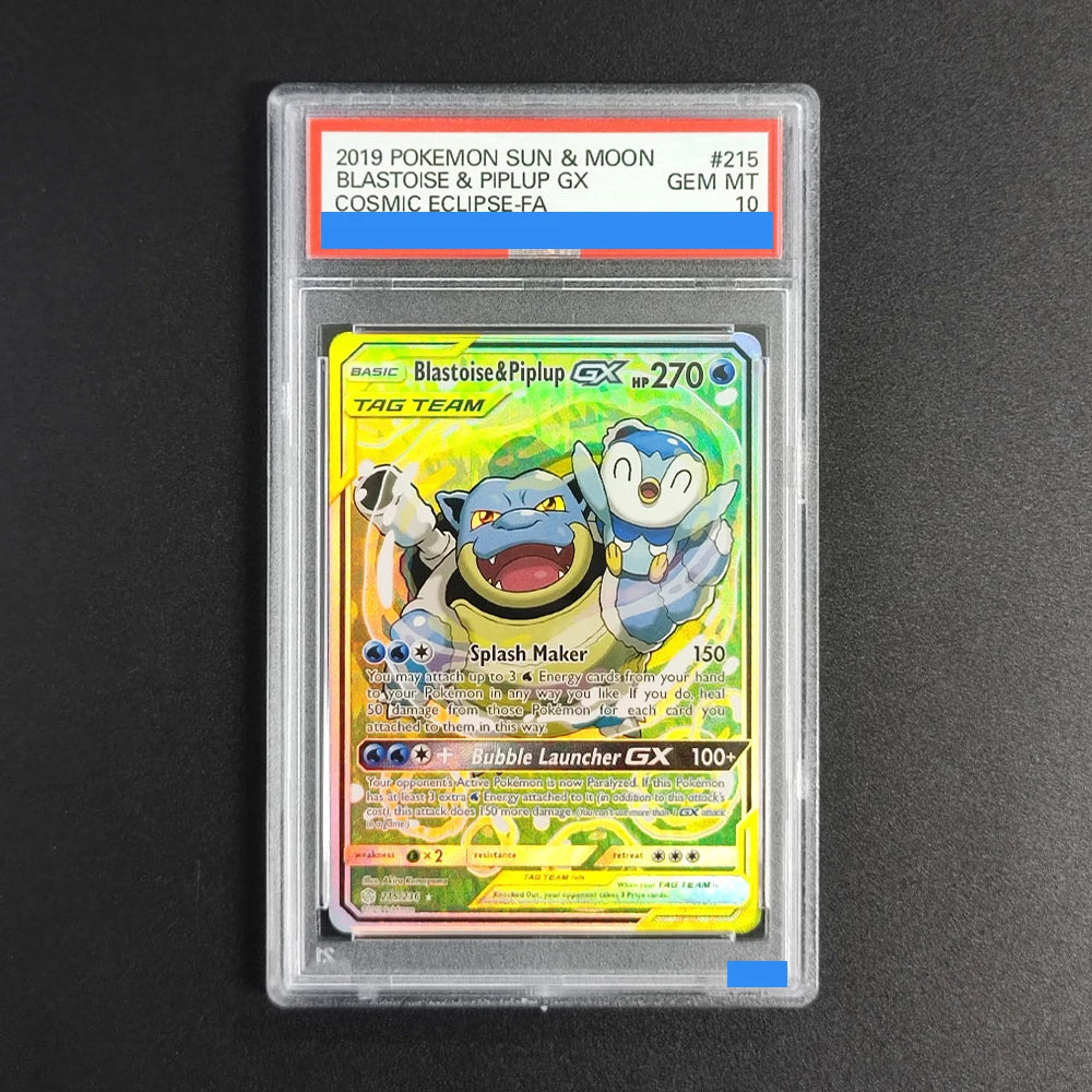 Ptcg Sun & Moon Team up  Grade Gem mt 10 Collection Card Proxy slab