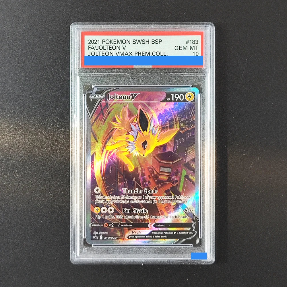 2021 SwSh Evolving Skies Eeveelution Gem Mint 10 Proxy Slabs