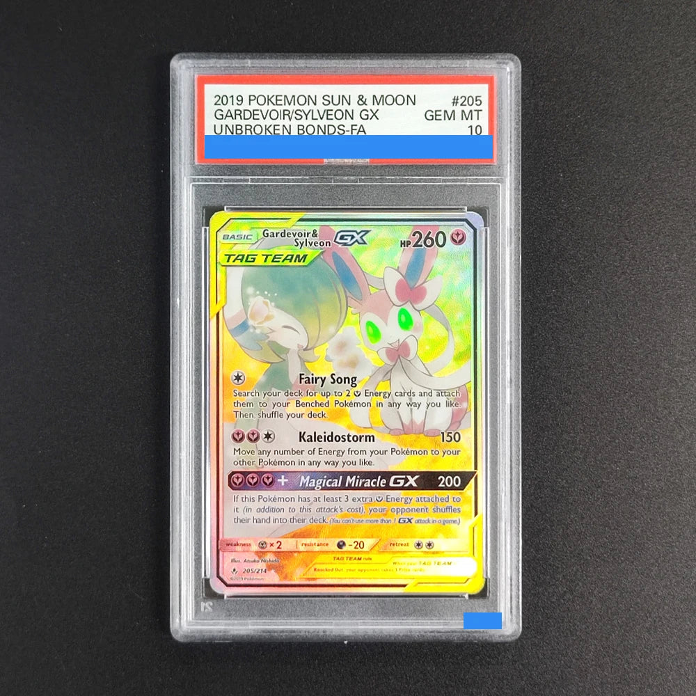 Ptcg Sun & Moon Team up  Grade Gem mt 10 Collection Card Proxy slab