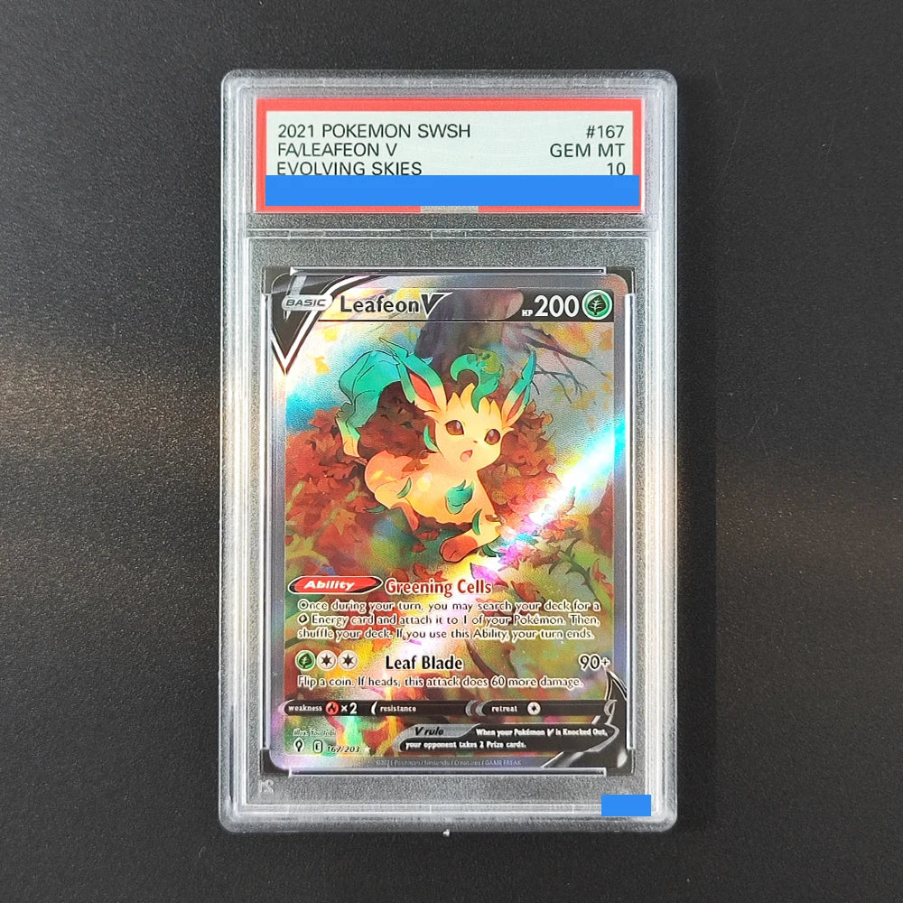2021 SwSh Evolving Skies Eeveelution Gem Mint 10 Proxy Slabs
