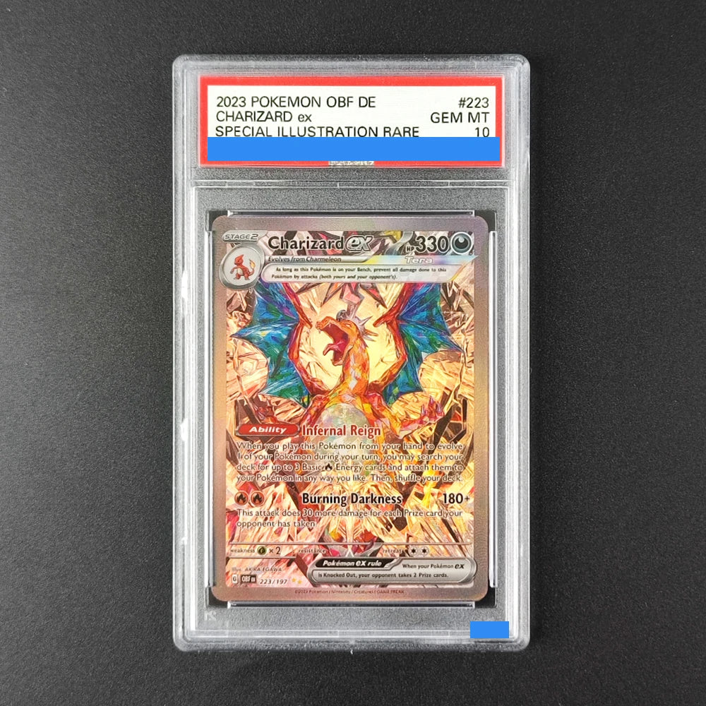 Charizard Gem Mint 10 Proxy Slabs