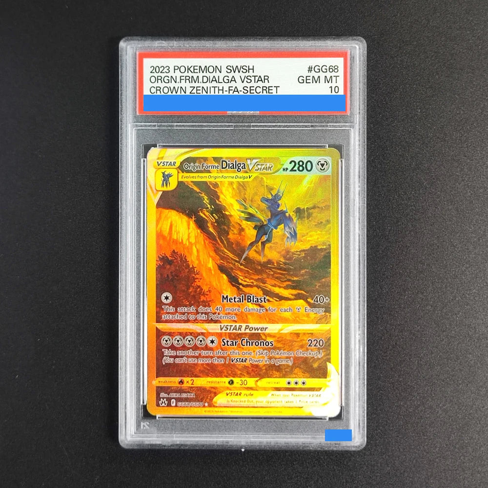 Crown Zenith Secret Rare Grade Gem mt 10 Collection Card Proxy slab