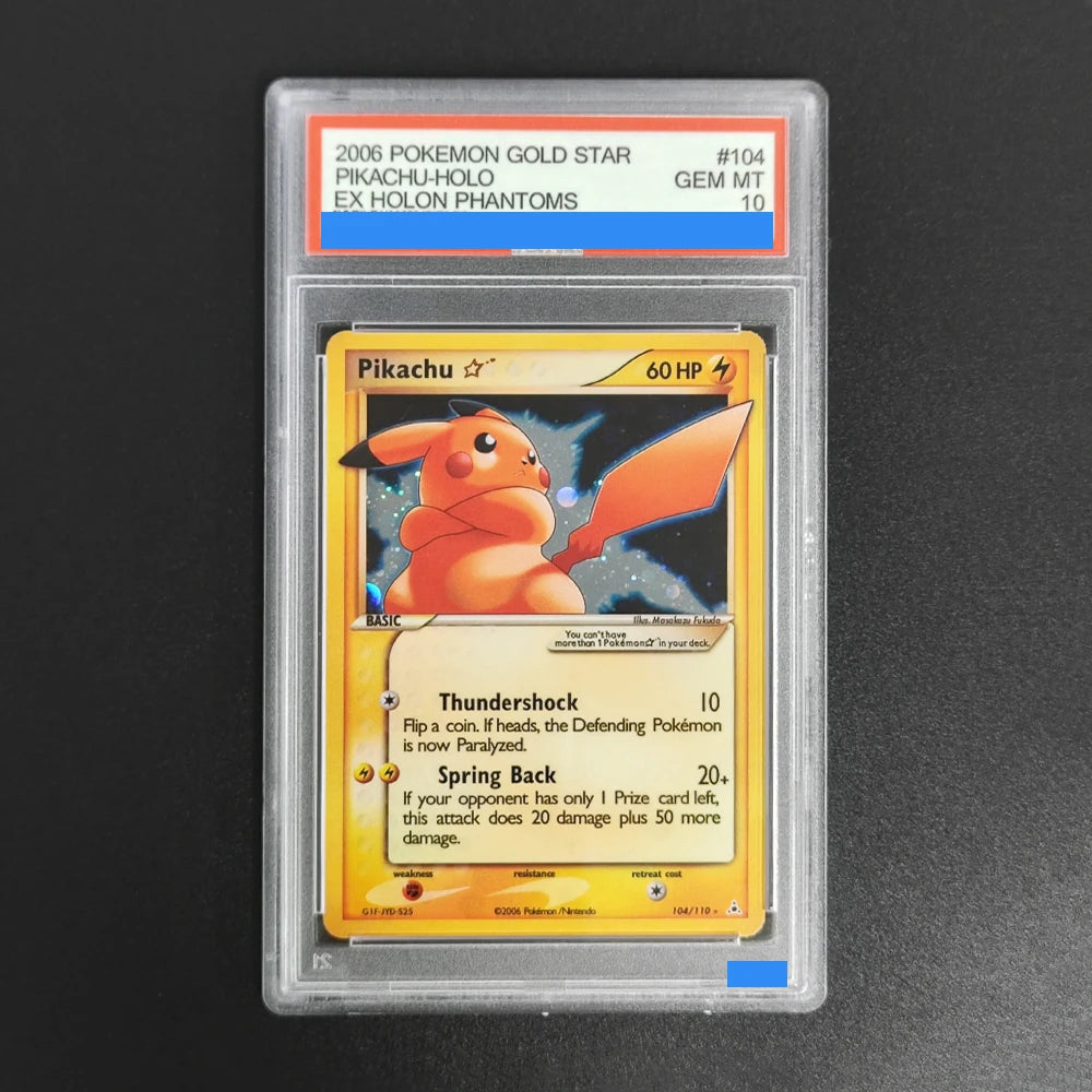 2006 Gold Star EX Dragon Frontiers Gem Mint 10 Proxy Slabs