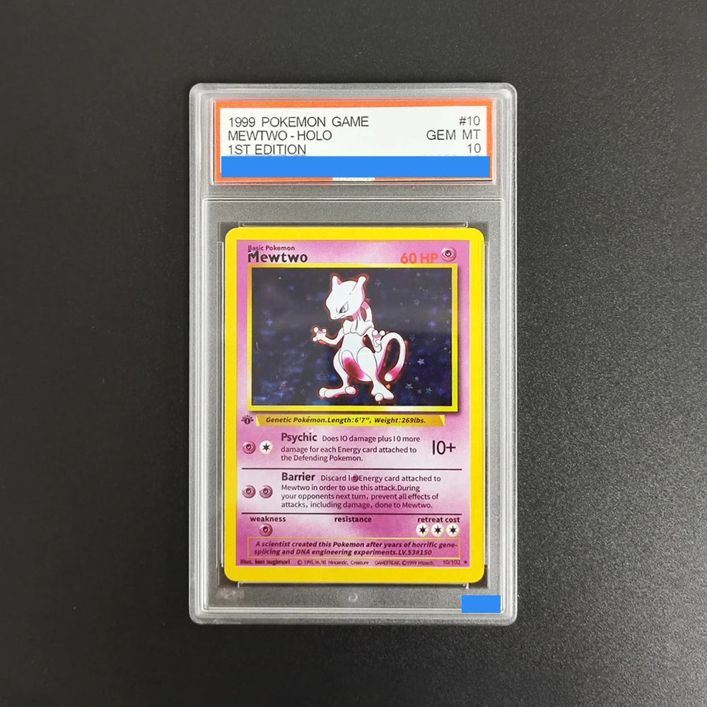 1999 1st Ed Charizard Mewtwo Gyarados Blastoise etc Gem Mt 10 proxy slab
