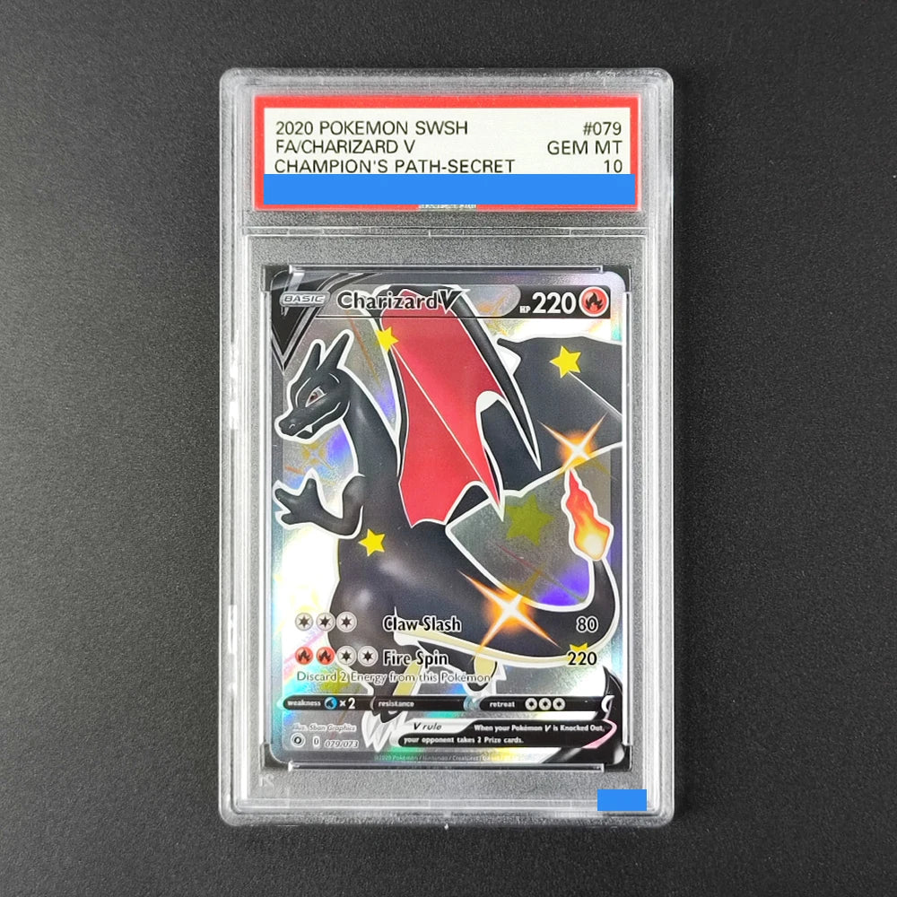 Charizard proxy slabs gem mt 10