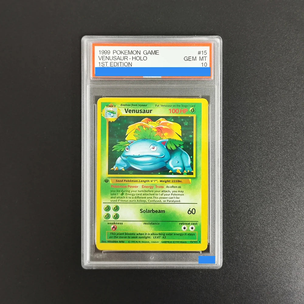 1999 1st Ed Charizard Mewtwo Gyarados Blastoise etc Gem Mt 10 proxy slab