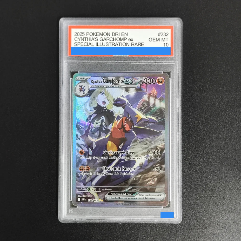 Destined Rivals Grade GEM MT 10 Collection Card Proxy slabs