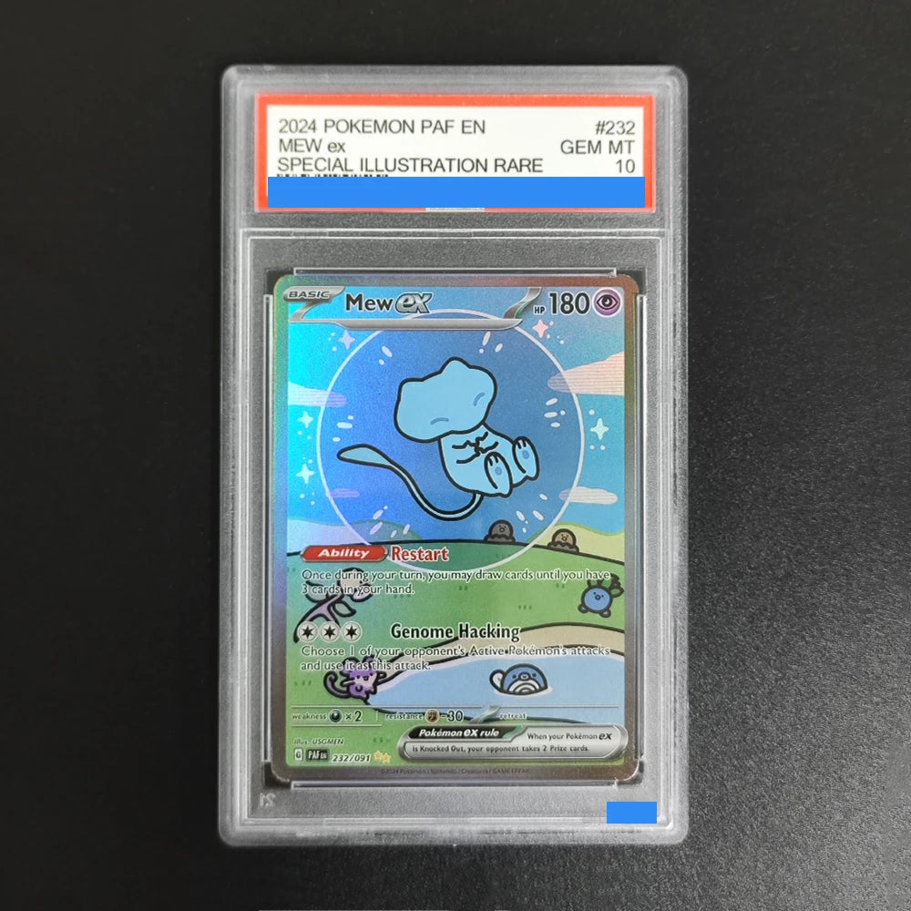  DIY TCG PAF SSP EN-PALDEAN FATES #232 #238 PIKACHU MEW ex RAYQUAZA GRENINJA Authentication Grade GEM MT 10 Collection Card