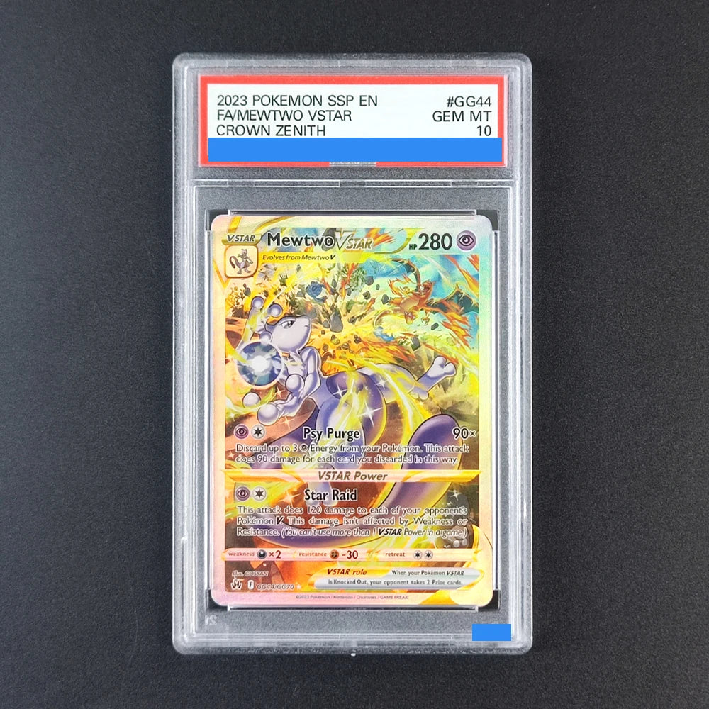 Crown Zenith Secret Rare Grade Gem mt 10 Collection Card Proxy slab